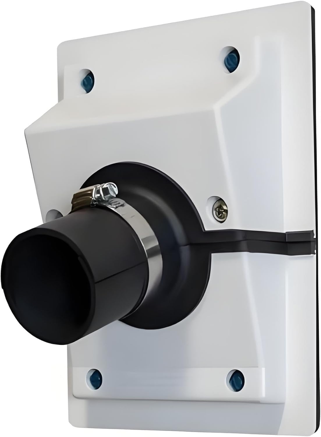 HVAC Wall Penetration & Line-Set Cover Kit, Split AC Line-Set Wall Cover Kit with A Soft Gasket, HVAC Walls Penetration Cover for Indoor & Outdoor Air Conditioner (White)
