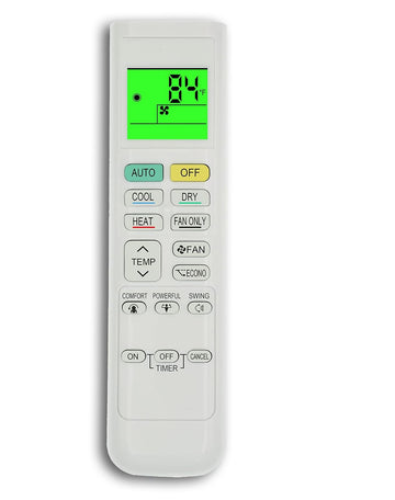Replacement Remote Control for DAIKIN AC Air Conditioner Mini Split ARC480A6 ARC480A8 ARC480A1 ARC480A7 FTX12NMVJU FTX24NMVJU FTXN09NMVJU FTK18NMVJU FTX18NMVJU FTK12NMVJU FTX15NMVJU Backlight