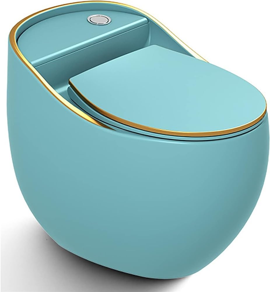 Smart One-Piece Toilet with Super, Modern Mute Ceramics Bidet Toilet for Home Hotel Bathroom,A-665x465x555mm