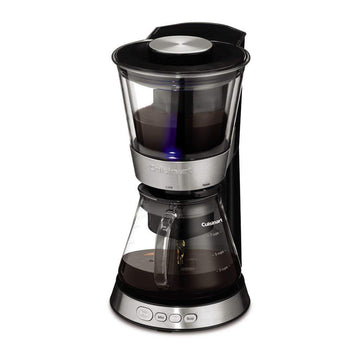 Cuisinart (Refurbished) DCB-10 Automatic Cold Brew Coffeemaker, 7 cups, Silver (Renewed)