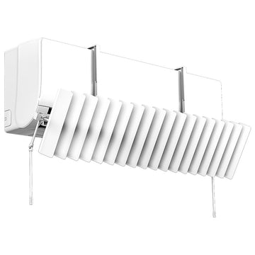 Adjustable Mini Split Air Deflector, Anti-Direct Blow Mini Split Deflector, Multi-Directional Adjustable Air Conditioner Deflector, Effectively Transfer Air, Universal for Split Ac Unit