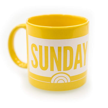 NBC Sunday TODAY with Willie Geist Ceramic Mug, As Seen on TV, 20 oz Coffee Mug, Officially Licensed