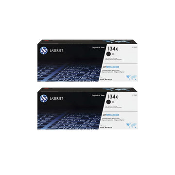 HP 134X (W1340XD1) Original Cartridge Black Toner 2-Pack for M209/M234 Series