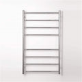 LUNEZY Heated Towel Rail Rails Towel Warmer,Towel Warmer, Wall Mounted Electric Towel Warmer Rack Stainless Steel 8 Heated Bars IP56 Waterproof Towel Drying Rack for Bathroom (Color : Con