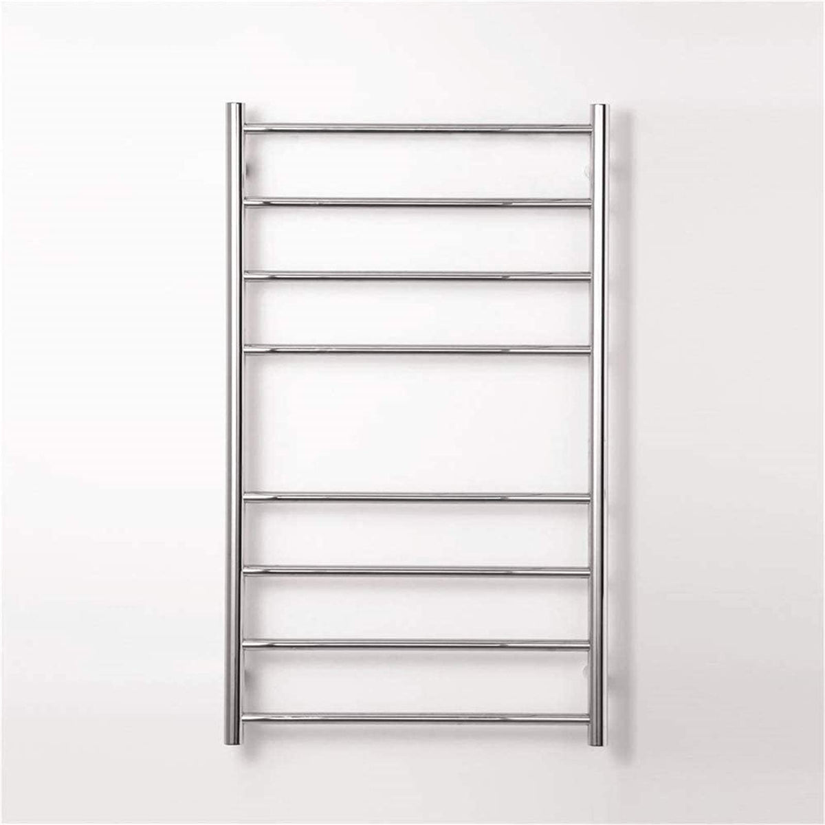LUNEZY Heated Towel Rail Rails Towel Warmer,Towel Warmer, Wall Mounted Electric Towel Warmer Rack Stainless Steel 8 Heated Bars IP56 Waterproof Towel Drying Rack for Bathroom (Color : Con