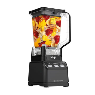 Ninja Smoothie iQ Blender, 1400 Watt Max, 70 oz Jug, Auto-iQ Program, Total Crushing Blades, BPA Free, Large, CO750B (Renewed)