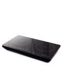 Nuwave PIC Double Pro Induction Cooktop, Patented Dynamic Wattage Technology, Seamless Single Ceramic Glass Surface, Dual 8” Heating Zones, IMD Touch Controls, Portable Precision Cooking, 30603V0