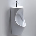 Urinals for Men Spill Proof, with Wash Basin and Faucet, Ceramic Urinals, Urinals for Men Spill Proof Nighttime, Urinals for Men Bathroom, Outdoor Urinal