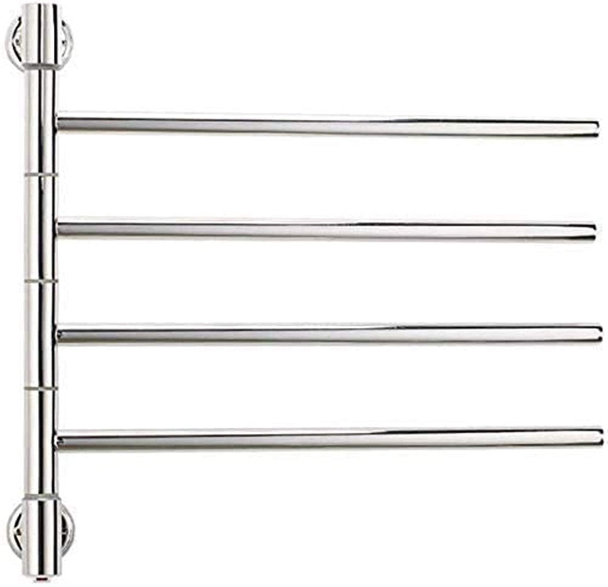 Heated Towel Rail Rails Wall Mounted Towel Warmer Electric Towel Rack Bathroom Rotatable Towel Heater Let You No Longer Feel Wet and Cold of Towel (Size : HardWire)