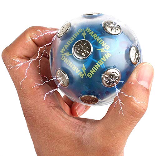 XIAOHONG Electric Shock Ball Hot Potato Game Stress Reliever, Electric Shocking Game Glowing Ball Adventure Funny Novelty Gift Fun Joking for Party Entertainment Toy