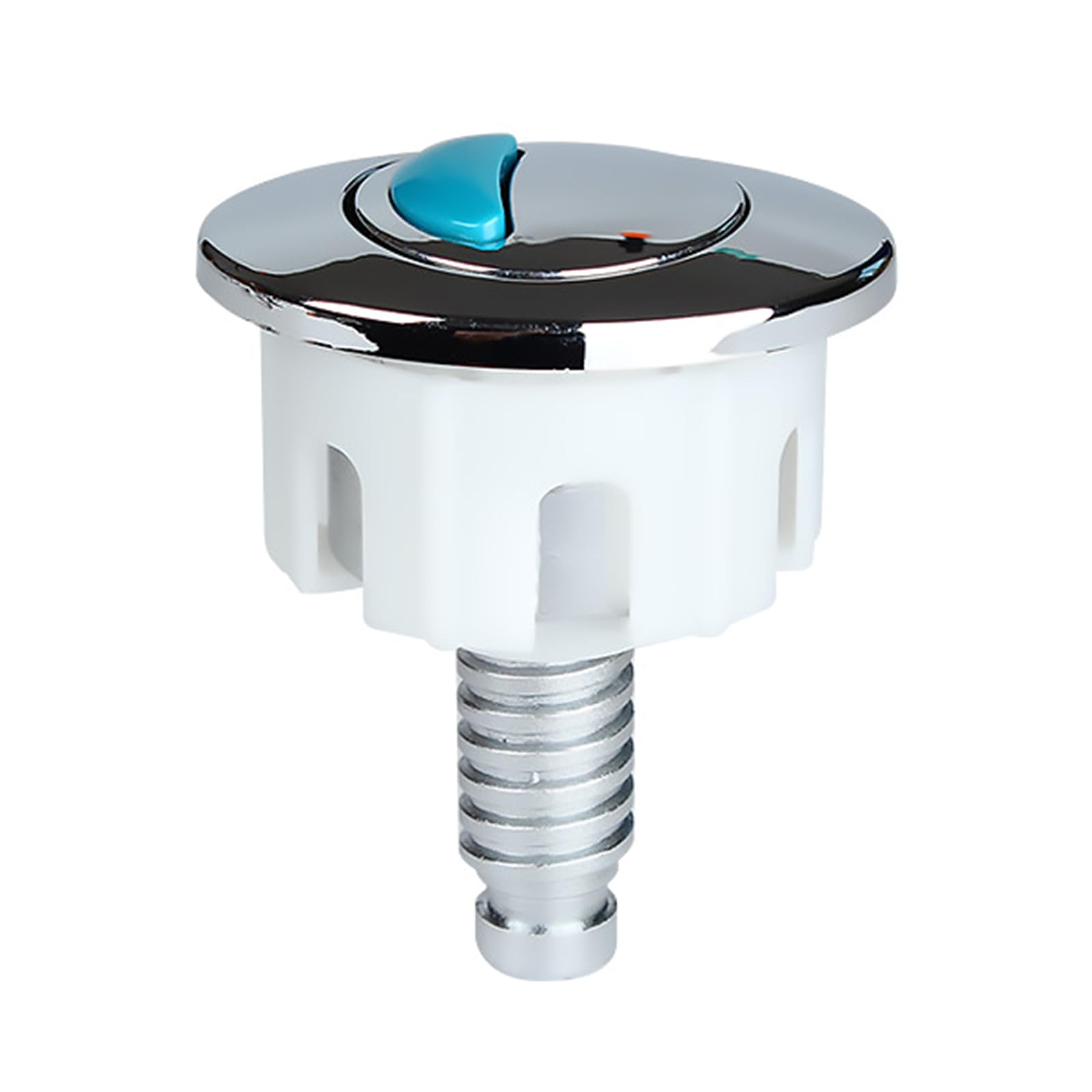 Double Flush Toilet Water Tanks Button Oval-Shape Push Button Flush Toilet Water Tanks Bathroom Accessory