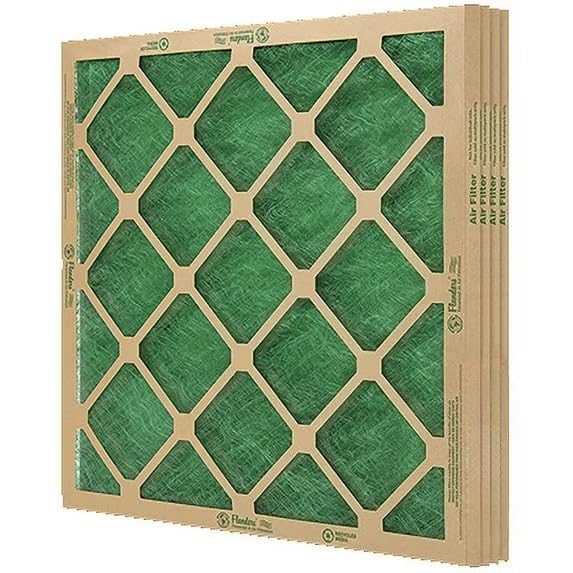 AAF Flanders 20" x 25" x 1" Nested Glass MERV 1 Air Filter (4 Filters)