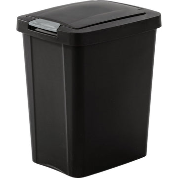 Sterilite 7.5 Gal. Black TouchTop Wastebasket - 1 Each