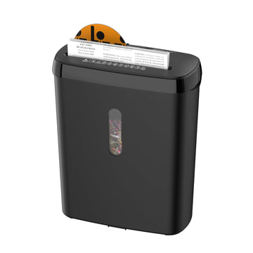Paper Shredder for Home?10-Sheet Strip Cut,12 L Basket,P-2 Security Level,Shred CD & Credit Card Shredders for Home Use