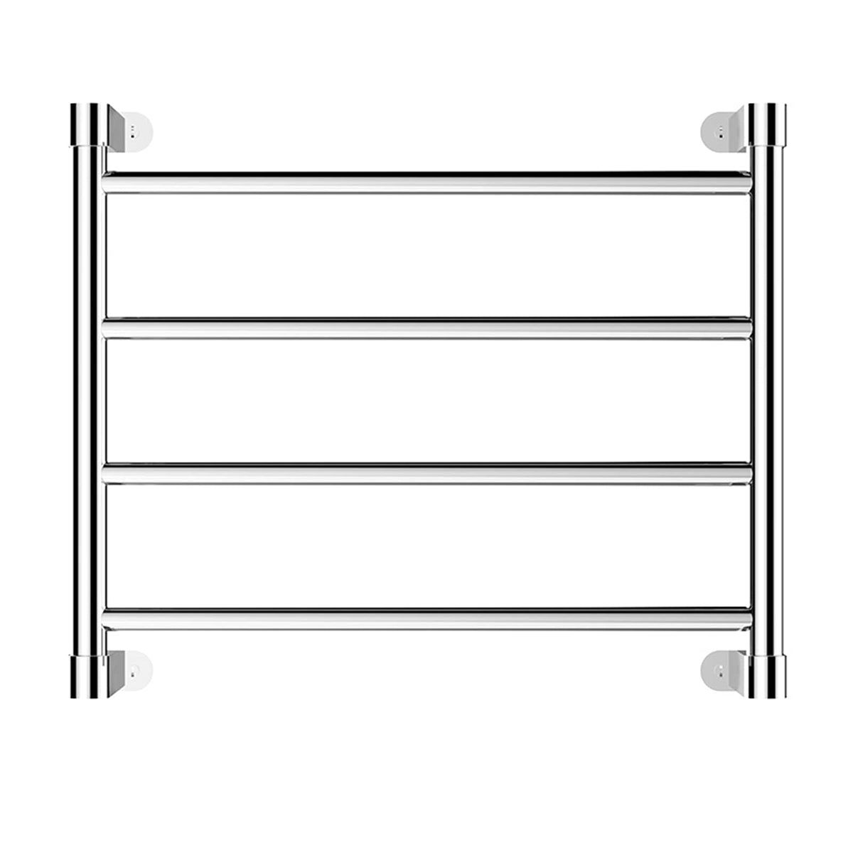 APUM Electric Towel Warmer, Wall Mounted Towel Warmer 304 Stainless Steel Silver Towel Drying Rack with 4 Bars for Bathroom