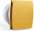 Ventilation Fan, Bathroom Exhaust Fan, Gold Exhaust Fan for Home Bathroom Kitchen Garage Exhaust Fan Wall Mount Powerful Exhaust(Gold)
