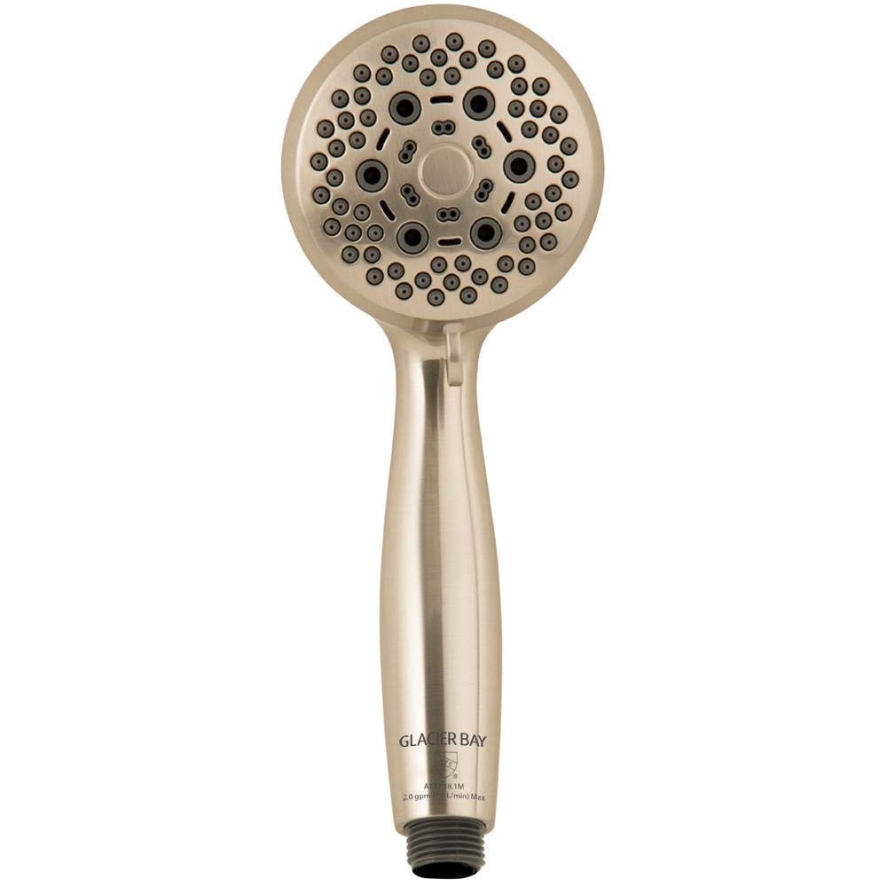 Glacier Bay 6-Spray Hand Shower in Brushed Nickel