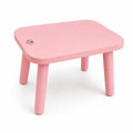 Bee&oak 13.4 Inch Heavy Duty Wooden Step Stools for Adults - Non Slip, 300 Lbs Capacity, Easy Assembly - Ideal Step Stool for High Beds,