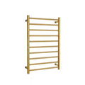 Heating Towel Rail Electric, Stainless Steel Bathroom Towel Rack, Electric Heated Towel Warmer Rail Rack, Towel Warmer Wall Mounted Round Electric Towel Stands