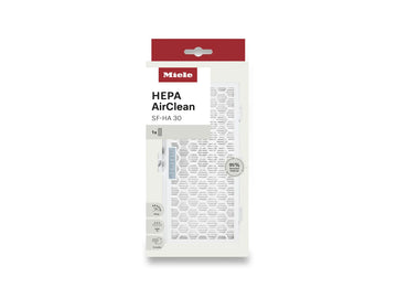Miele Genuine HEPA AirClean Filter SF-HA 30 for Miele Classic C1, Complete C1, & Dynamic U1 Vacuum Cleaners, Great for Allergy Sufferers
