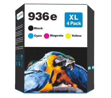 936XL 936e 9125e Ink Cartridges Replacement for HP 936e 936 Ink Cartridges for HP Printers OfficeJet Pro 9120e 9125 e 9130e 9135e 9730e, for Office Jet Pro 9120 9130 9120e series Printer Ink Cartridge