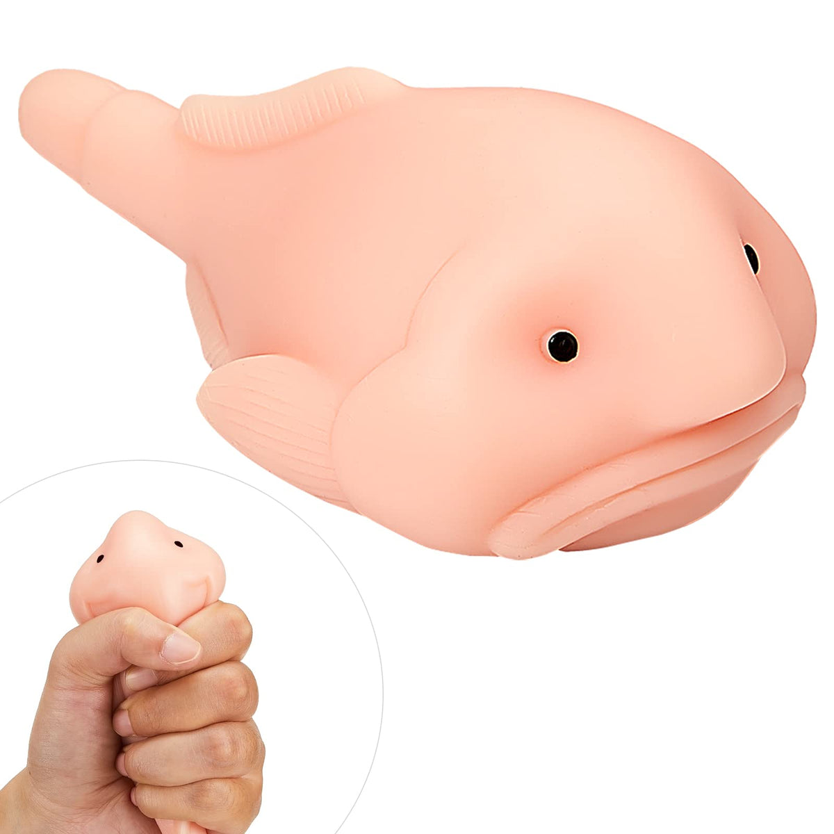 Wettarn Blobfish Stress Relief Toys Blobfish Weird Sensory Toys for Teens Adults Pinata Fillers Christmas Goodie Bag Stuffers Birthday Party Favor
