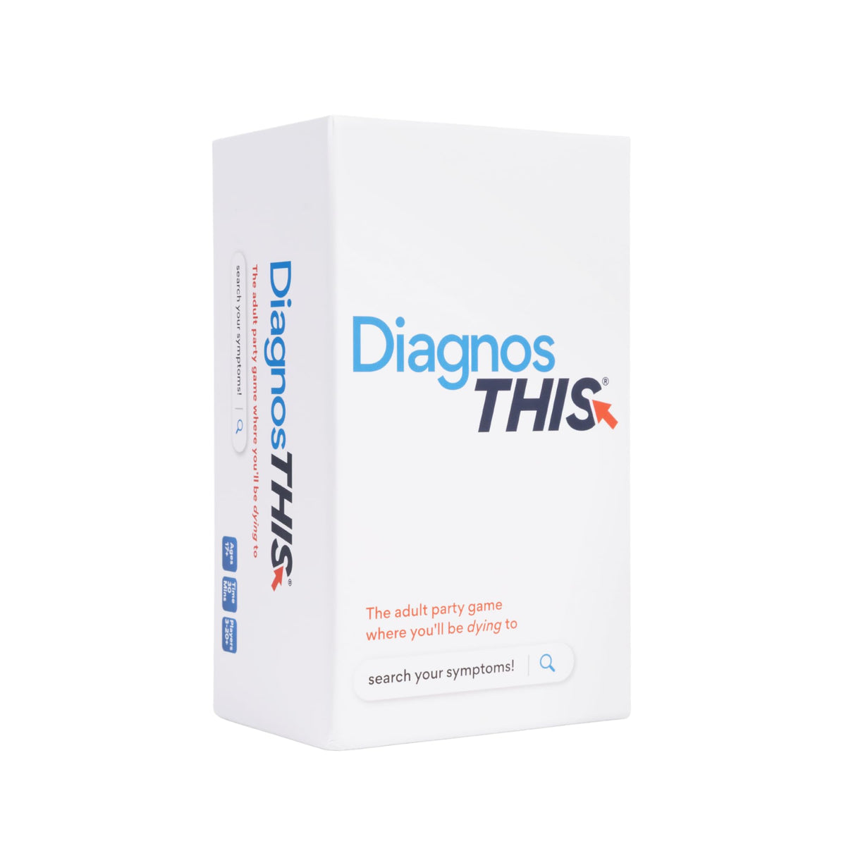 DiagnosThis – Hilarious Hypochondriac Party Game for Adults | 300 Diagnosis & 100 Symptom Cards for Medical Nerds, Hypochondriacs & Game Nights