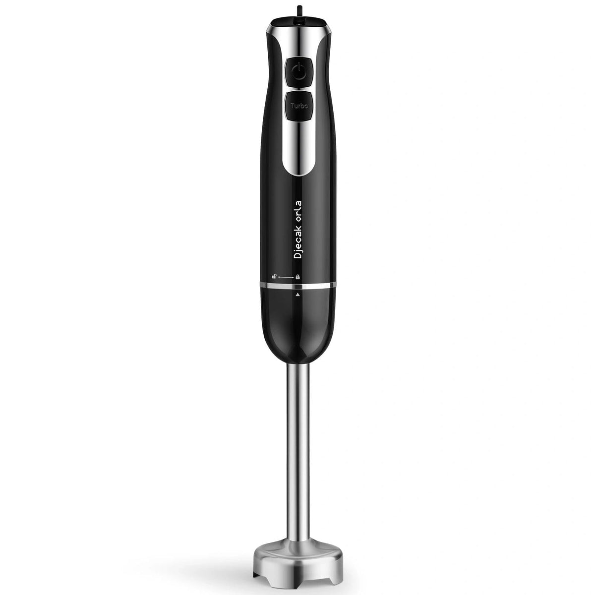 Upgraded 700W Immersion Hand Blender – 20 Variable Speeds, Up to 15,500 RPM Stick Mixer for Smoothies, Soup, Puree & Baby Food Black