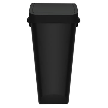 Glad Trash Can with Clorox Odor Protection | Linkable, 12 Gallon, Black