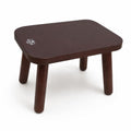 Bee&oak 13.4 Inch Heavy Duty Wooden Step Stools for Adults - Non Slip, 300 Lbs Capacity, Easy Assembly - Ideal Step Stool for High Beds,