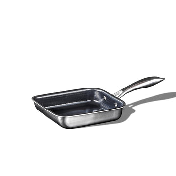 HexClad Hybrid Nonstick Japanese Tamagoyaki Egg Pan, Induction Ready