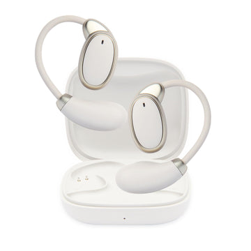 Language Translator Earbuds, Two Way Real time Translation Device in 150 Languages for Travel, Business, and Learning (White)
