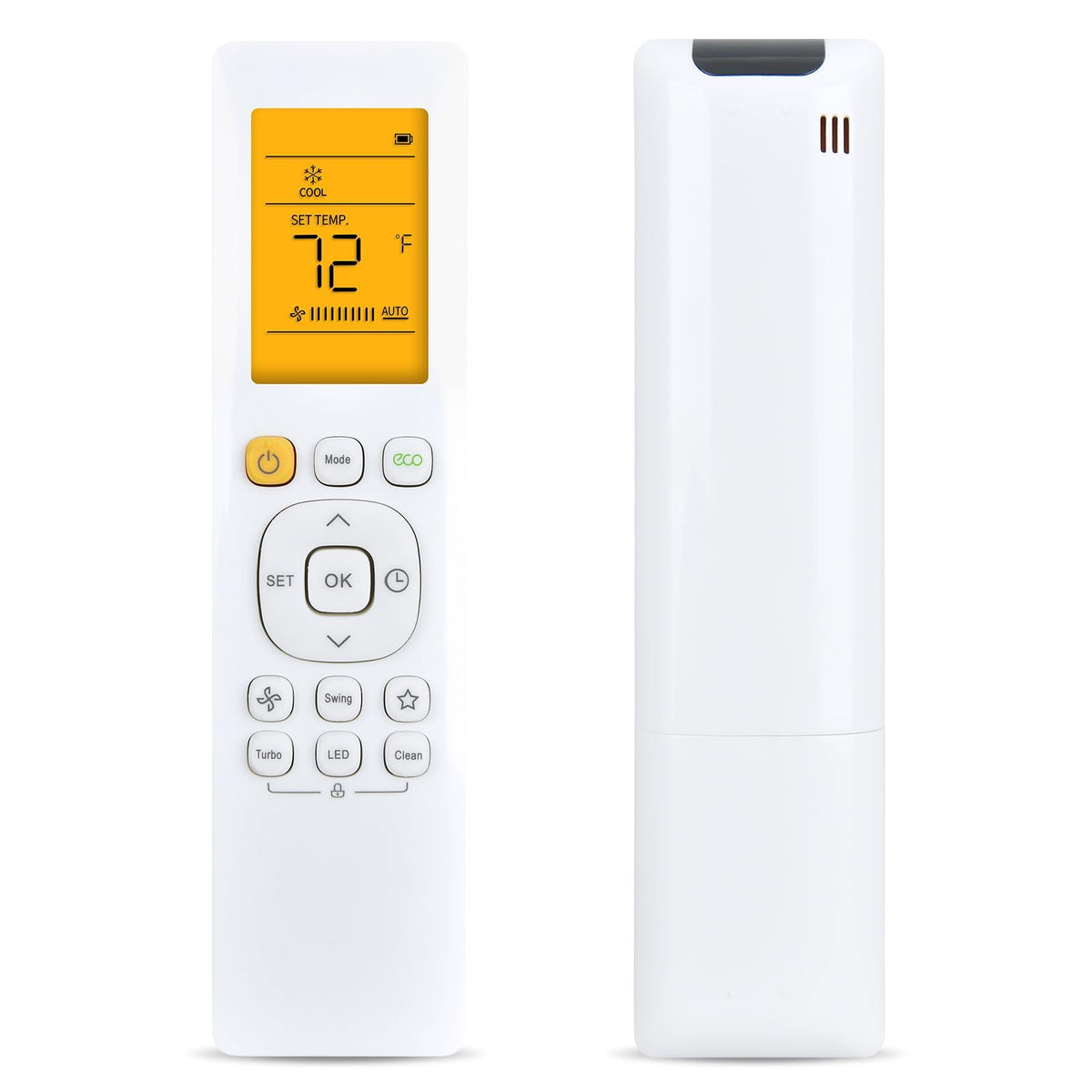 Replacement Remote Control Compatible with Pioneer 12,000 BTU 21.4 SEER2 Ductless Mini-Split Inverter+ Air Conditioner