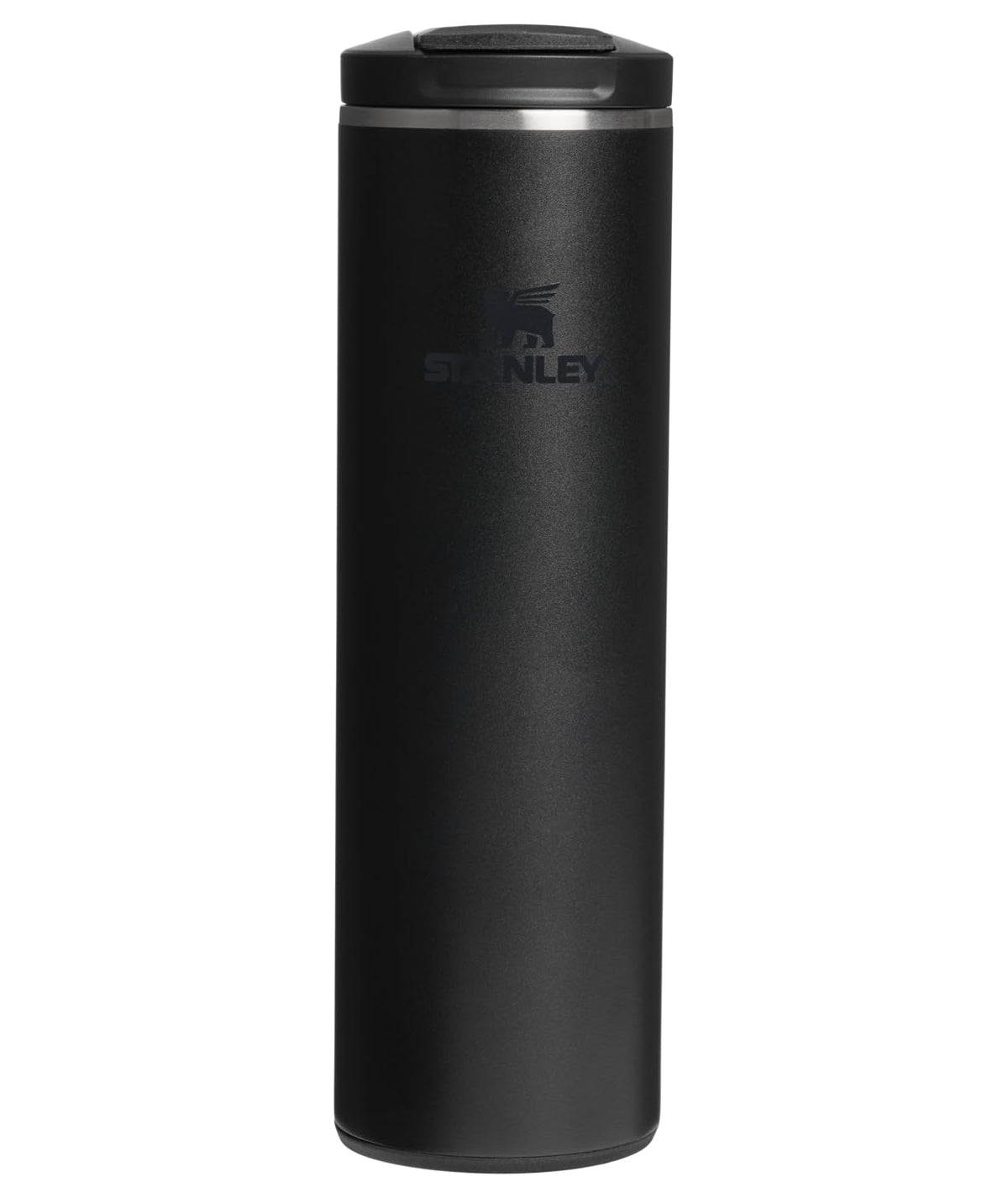 STANLEY Transit FlipTop Mug | Leakproof Coffee Travel Cup | Vacuum Insulated Stainless Steel | Stays Hot or Cold for Hours | BPA-Free | 16 oz | Black 2.0