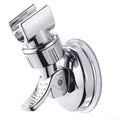 Bathroom Suction Cup Shower Head Holder Base Wall Mounted Adjustable Bracket Handheld Shower Head Bracket, Removable Handheld Showerhead