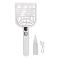 Fdit Cat Litter Scoop, Portable Large Head Litter Shovel Rechargeable Cat Poop Box Cleaning Tool with Spray Mist for Pet Cleaning