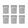 Generic 6 Pack AC Disconnect Boxes 60A Non-Fused, Pull-Out HVAC Disconnect Switch for Outdoor Air Conditioner Units