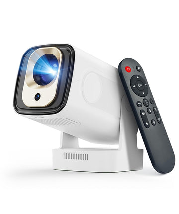 ?Auto Focus&1080P?Magcubic Mini Smart Projector with 4K Support, Portable Projector with Wifi 6 and Bluetooth 5.4, 5W Speaker, Built in Apps, Voice Control, Outdoor Movie Projector