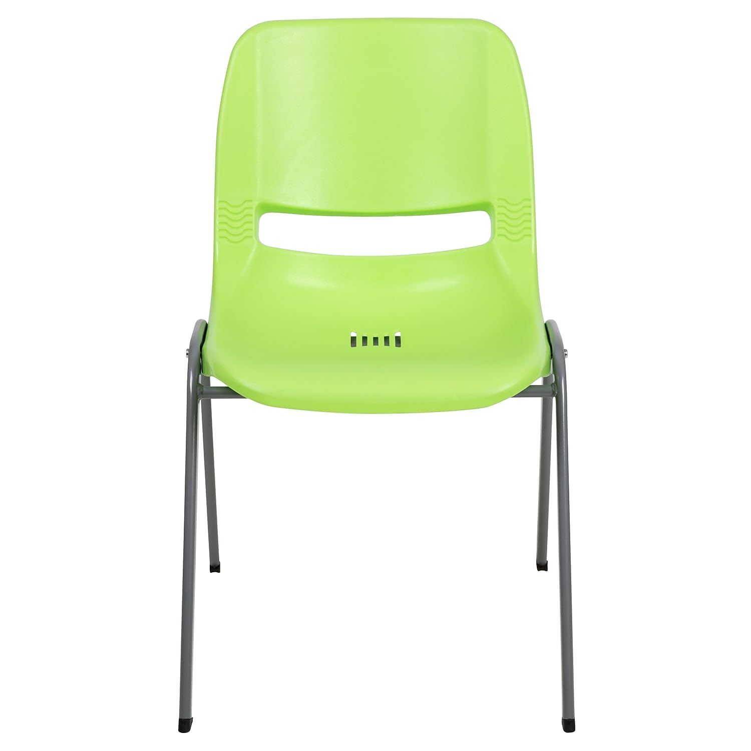Flash Furniture Hercules Ergonomic Stack Chair, Green, 5-pack, Set of 5