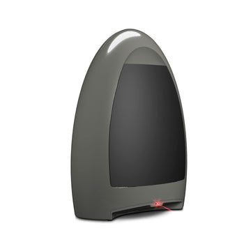 EyeVac Home Touchless Vacuum, Dual High Efficiency Filtration, Corded, Bagless, Automatic Sensors, 1000 Watt (Stone w/Black Canister) (Renewed)