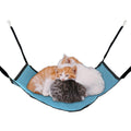 Cat Hammock for Cage Hanging ?Summer Breathable Coolness Oxford Cat Hammock Bed?with Straps and Metal Hooks Bed for Cats Small Dogs Rabbits