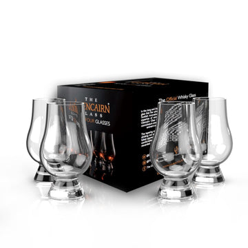 GLENCAIRN Whiskey Glass, Gift Set of 4 in 4 Pack