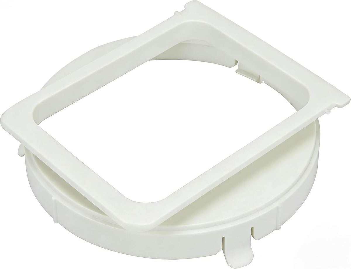 5.9 Inch Portable Air Conditioner Hose Connector, Comes with Threaded Adapter for Repairing Broken AC Hoses, PVC Replacement Adapter for Rectangle Plug-In Exhaust Port