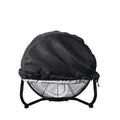 Dustproof Cover for Industrial Fan,Fit for 18"&20" High Velocity Movement Heavy Duty Drum Fan, Heavy Duty Outdoor Floor Fan Cover,Fits up to 24 * 24 * 7.5 inches(Black)