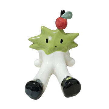 Lil' Thorn Emotional Support Gifts for Women, Sister & Best Friends, Thoughtful Birthday Present, Calming Home Office Desk Decor, Handmade & Hand-Painted Ceramic Desktop Figurine