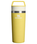 STANLEY Cafe To Go Travel Mug 16 oz | Leakproof Two-Part Drink Through Lid | Tumbler Cup for Coffee, Tea and Drinks | Insulated Stainless Steel Coffee Mug | BPA-Free | Daffodil