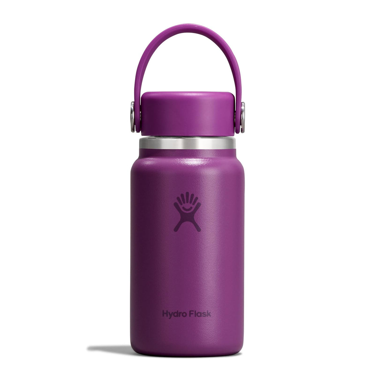 Hydro Flask Micro Bottle - Insulated Mini Leak Proof Flask for Purse or Pocket in 6.7 Oz Supernova Purple