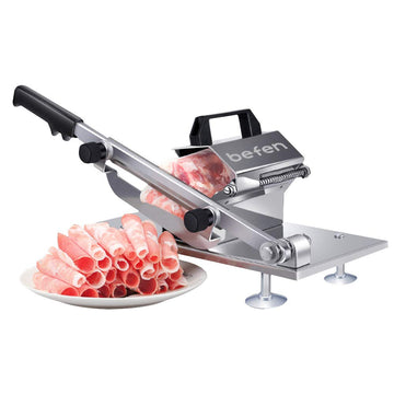 Manual Frozen Meat Slicer befen Upgraded Home Stainless Steel Meat Cutter