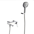 Shower Faucet/Bath Shower Faucet Set Brass Body Shower Head Bathroom Tap Bathtub Faucet Single Handle Two Holes