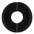 Zorfeter Split Molded Ceiling Medallion 10"OD x 4"ID, Black Ceiling Fan Cover Plate Light Fixtures Trim